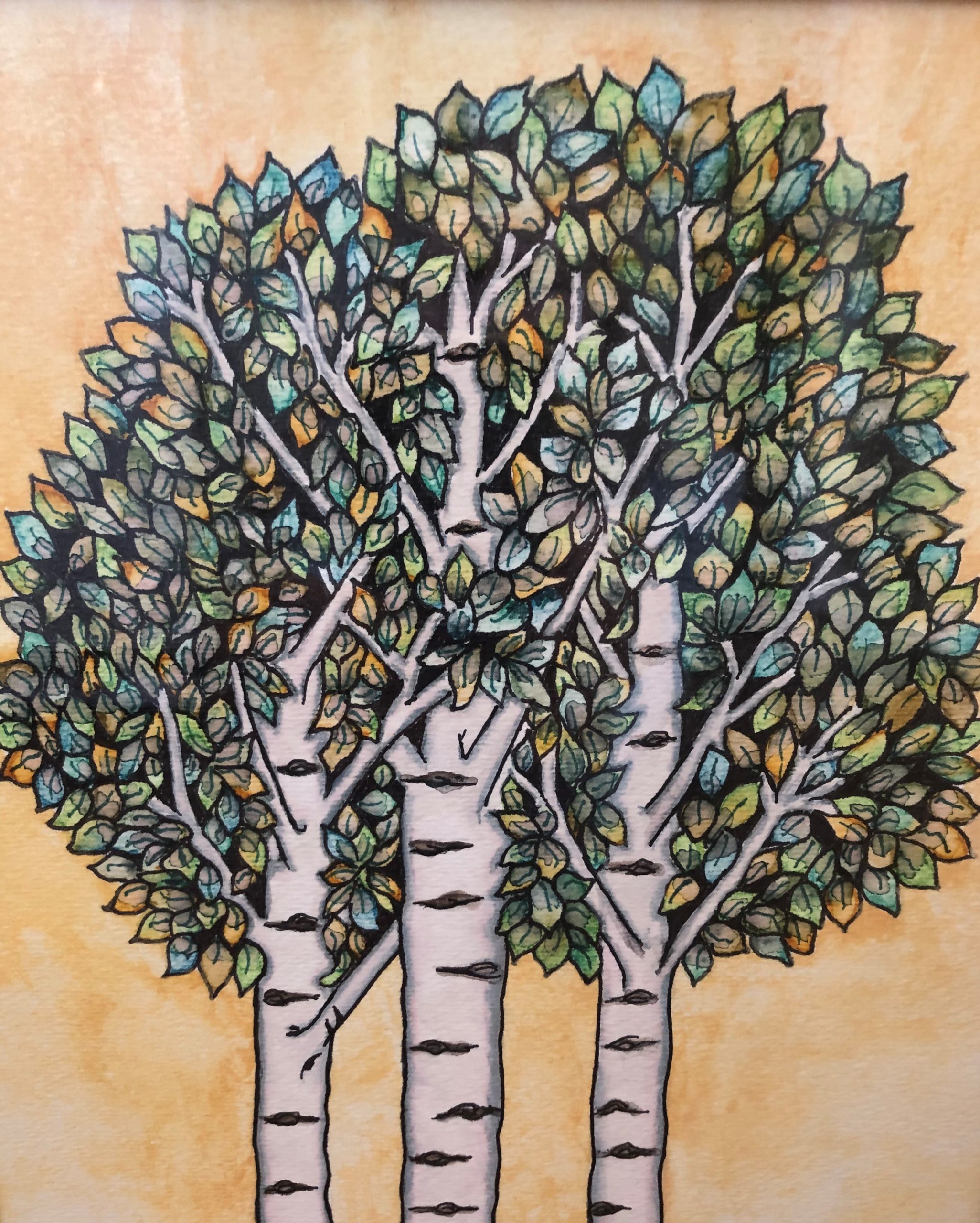 illustration of tree